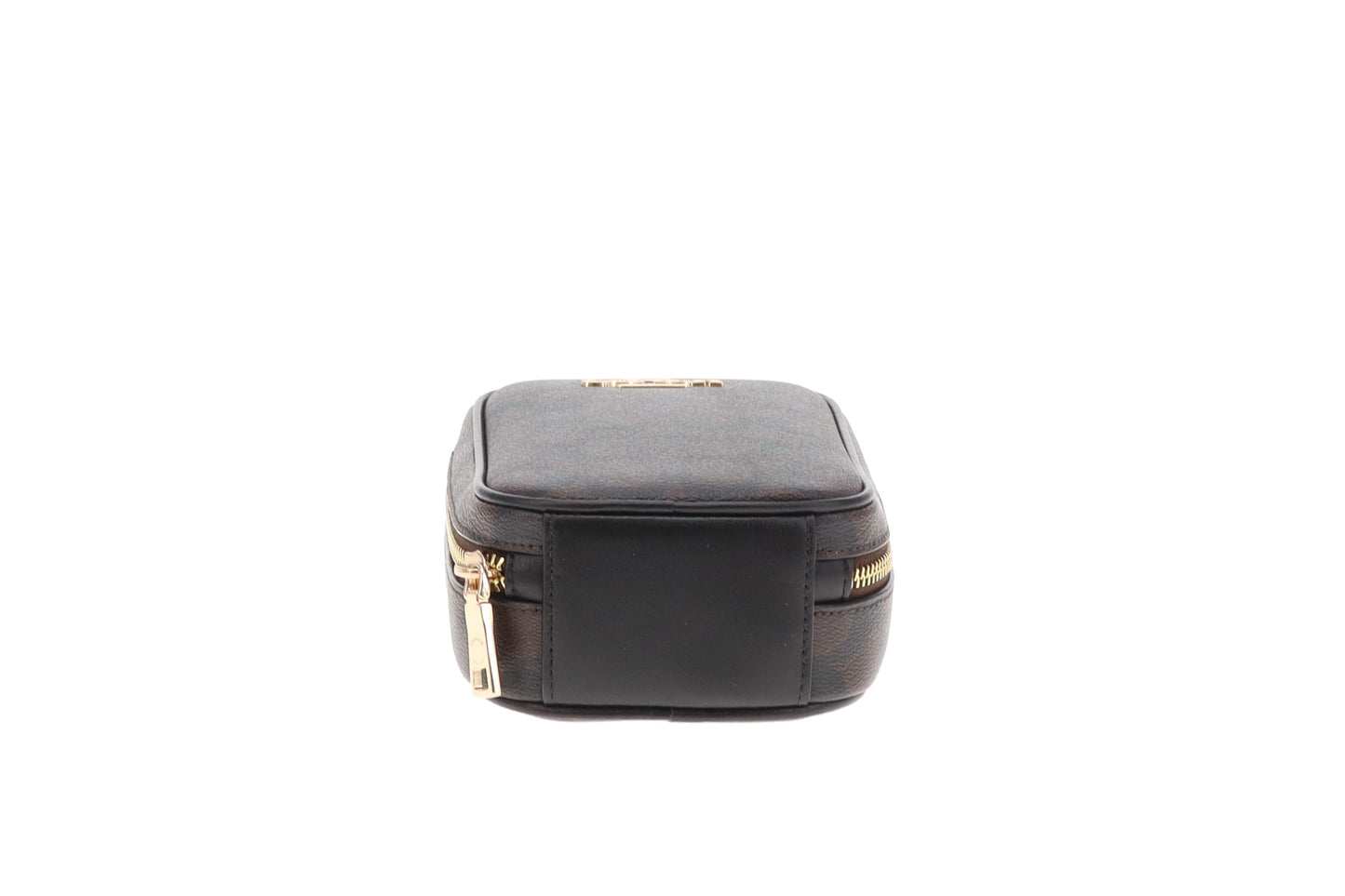 Coach Eva Phone Crossbody Brown Signature Canvas