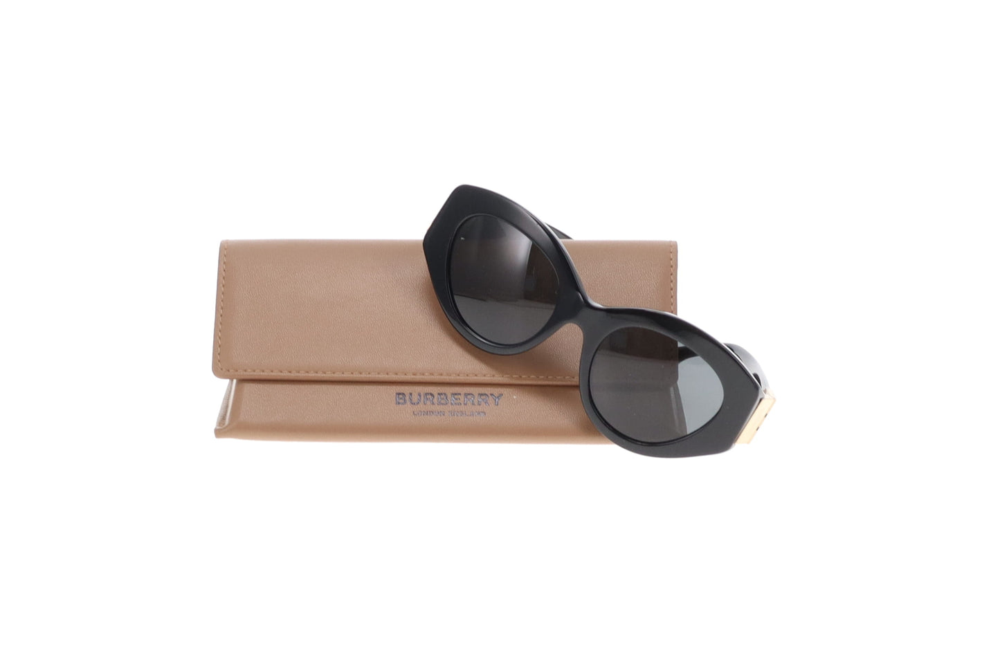 Burberry Cateye Sunglasses Black/Gold 4361