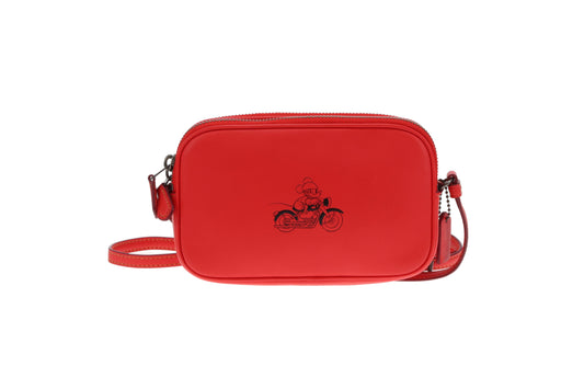 Coach X Disney Mickey Mouse Crossbody Bag Red