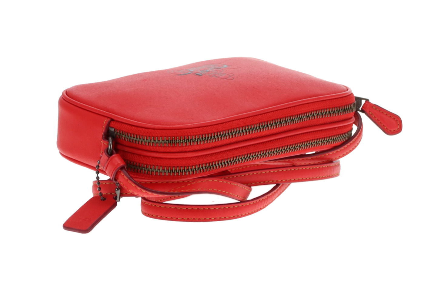 Coach X Disney Mickey Mouse Crossbody Bag Red