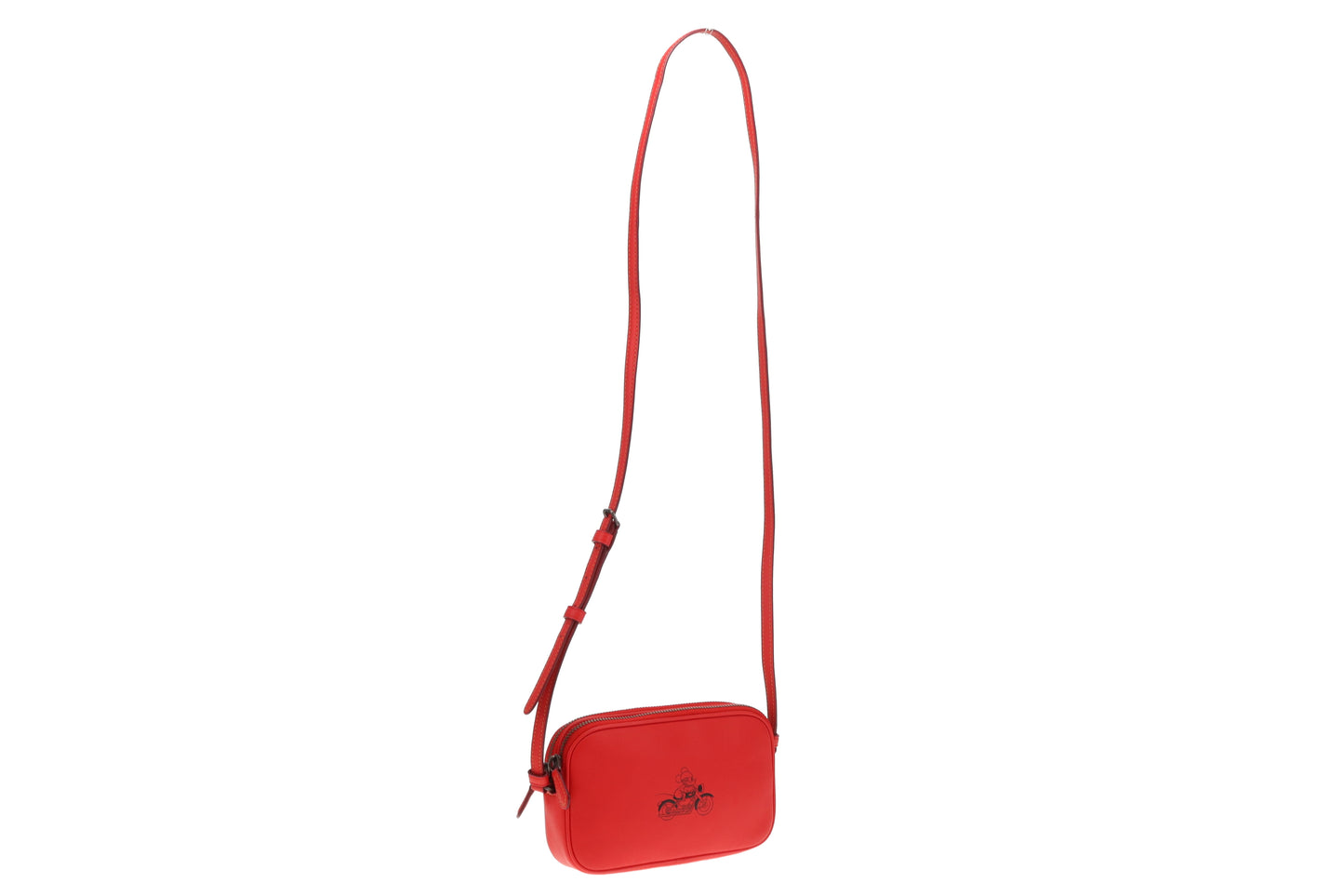 Coach X Disney Mickey Mouse Crossbody Bag Red