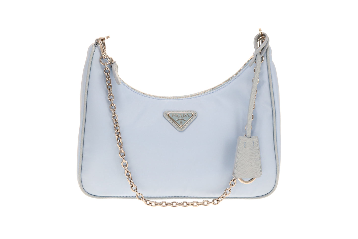 Prada Re-Edition 2005 Blue Nylon Crossbody Bag