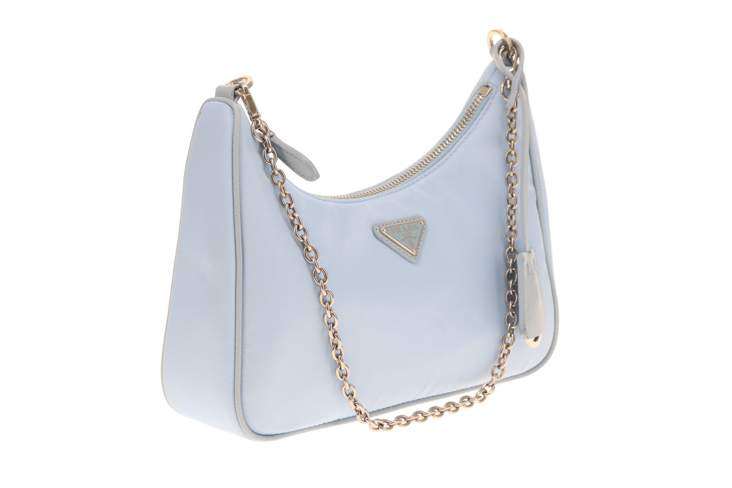 Prada Re-Edition 2005 Blue Nylon Crossbody Bag