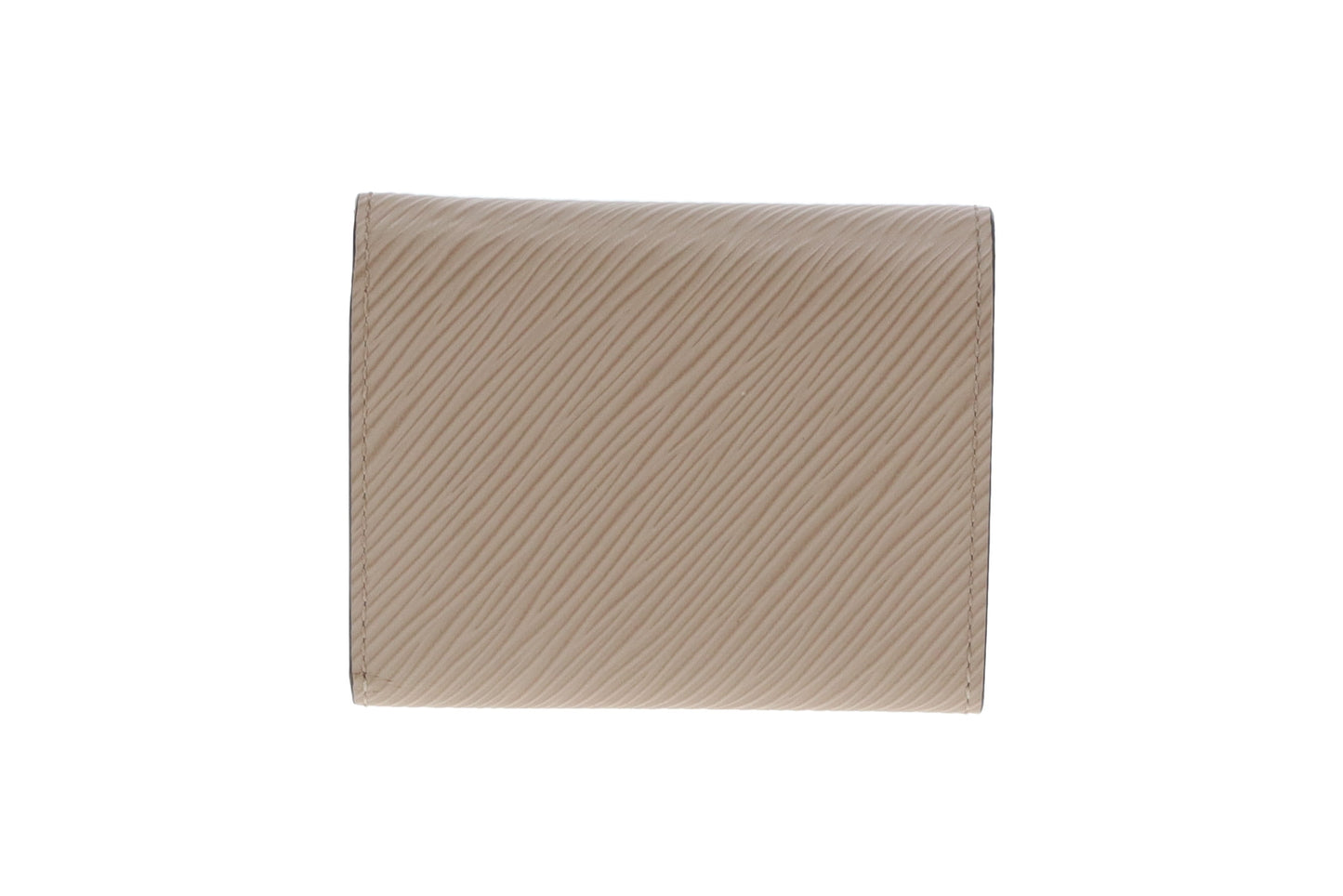 Louis Vuitton Twist Compact Wallet Beige Epi Leather