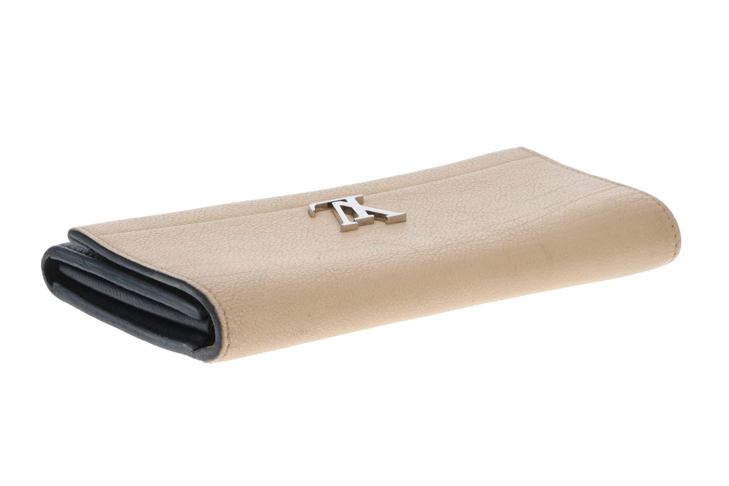 Louis Vuitton Lockme II Long Wallet Beige & Noir