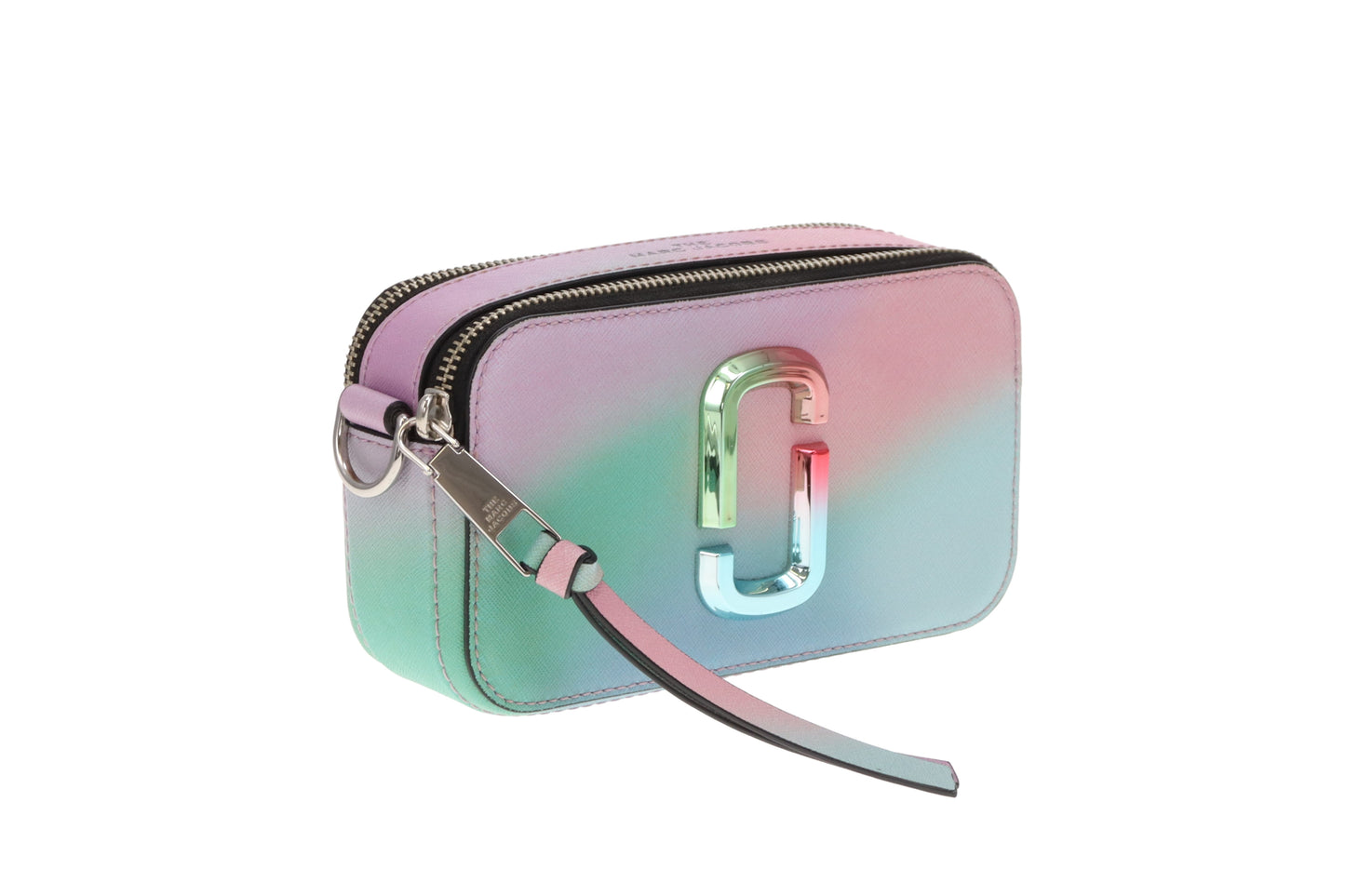 Marc Jacobs Snapshot Bag – Green Airbrush Leather with Multi-Tone Hardware