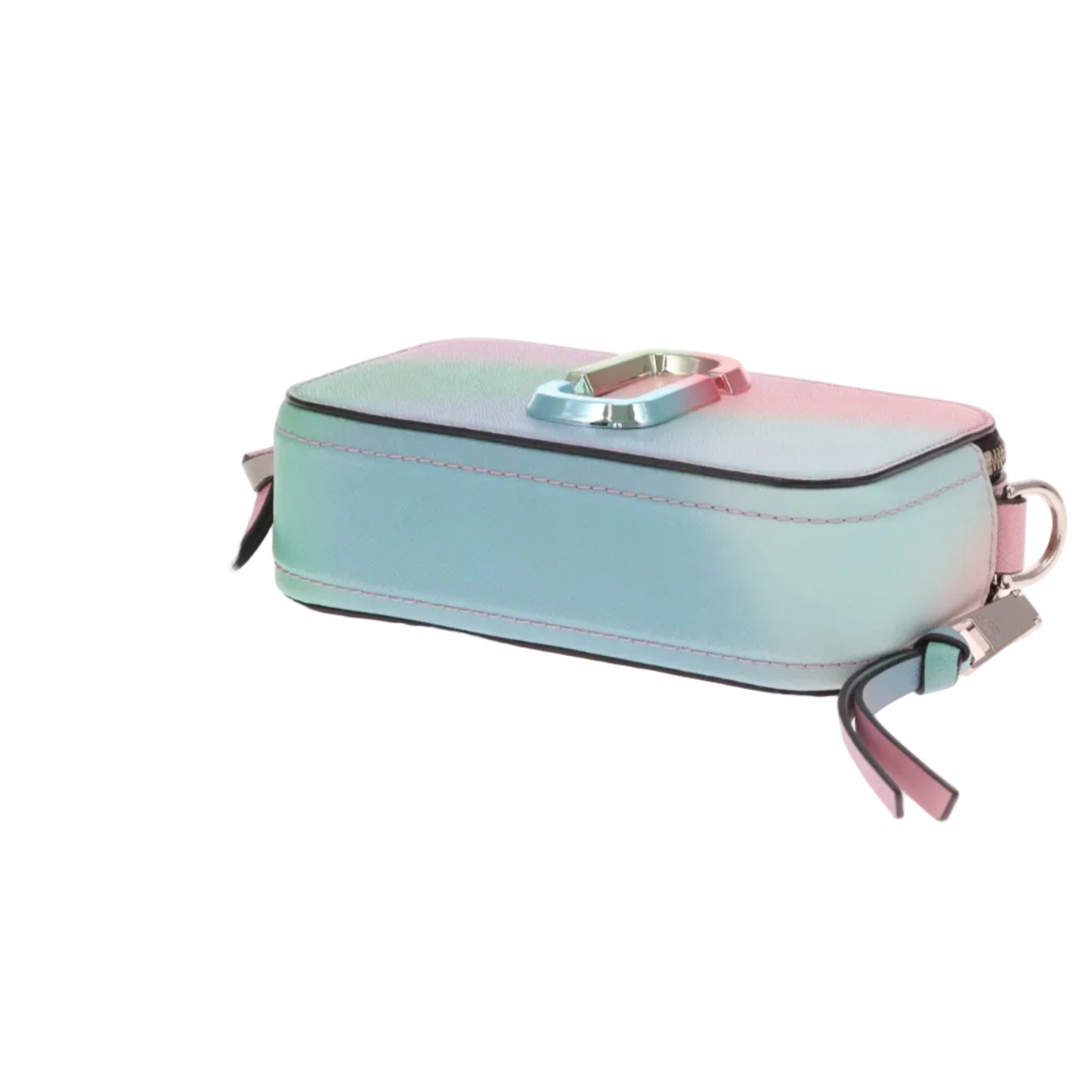 Marc Jacobs The Snapshot Bag Green Airbrush Leather with Multi-Tone Hardware