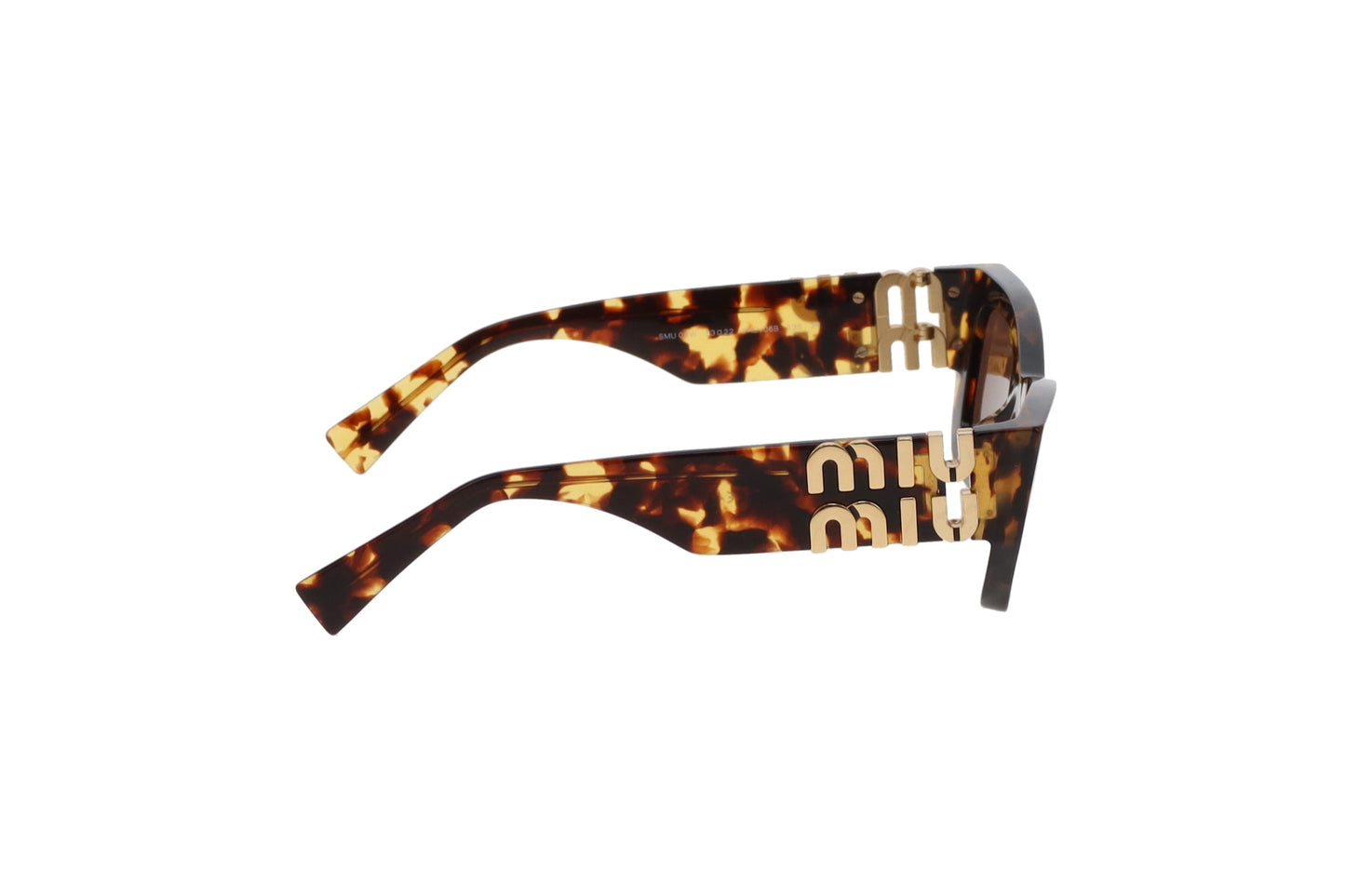 Miu Miu Sunglasses Tortoise Logo Side SMU 09W