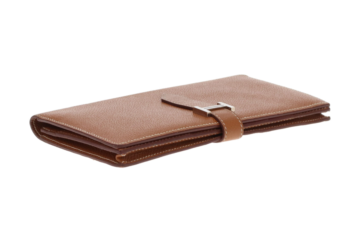 Hermes Bearn Wallet Gold Epsom PHW 2017