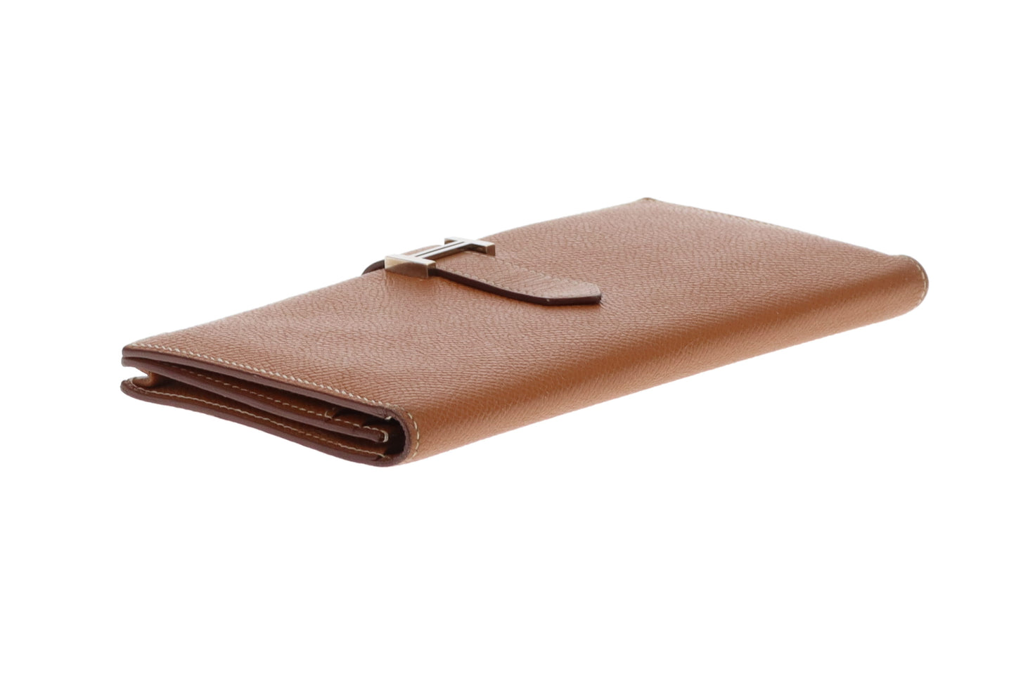 Hermes Bearn Wallet Gold Epsom PHW 2017
