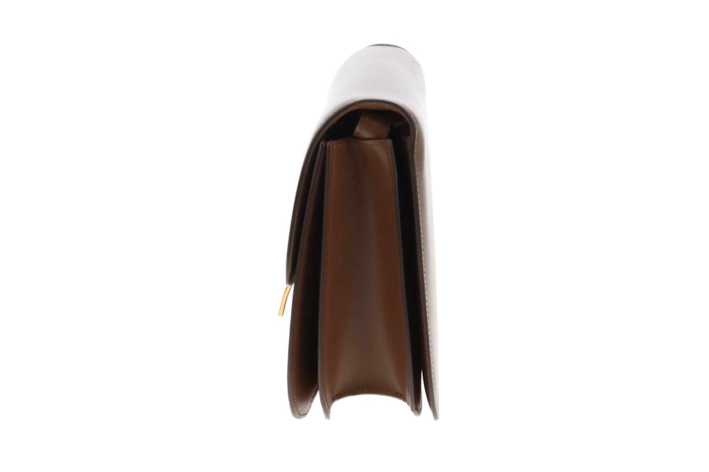 Celine Box Bag Medium Brown Smooth Leather