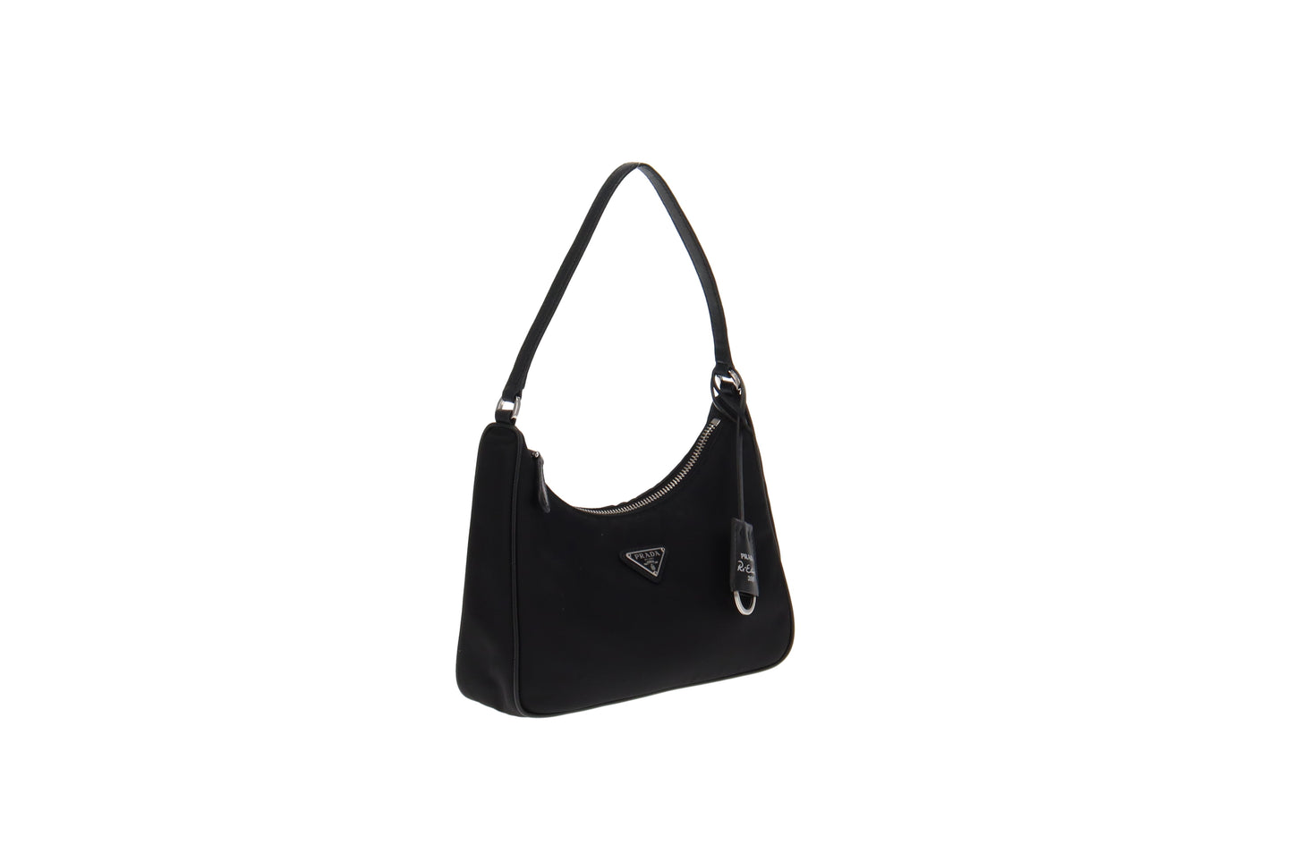 Prada Black Nylon Re-edition 2005 Mini Bag
