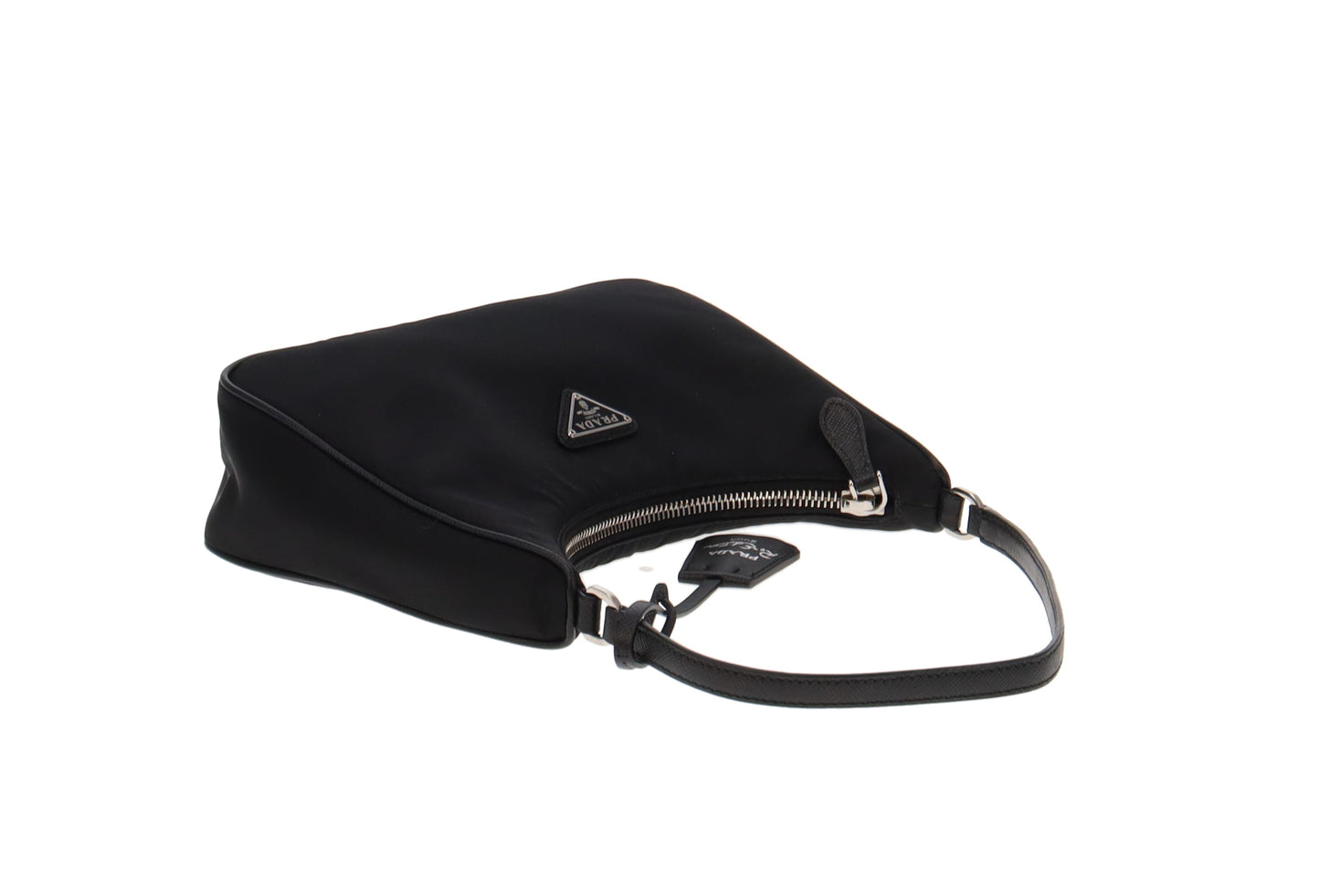 Prada Black Nylon Re-edition 2005 Mini Bag