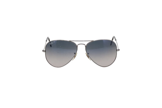 Ray Ban Large Aviators RB3025 Silver Sunglasses