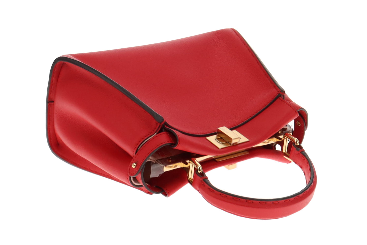 Fendi Cardinale Red Peekaboo Mini