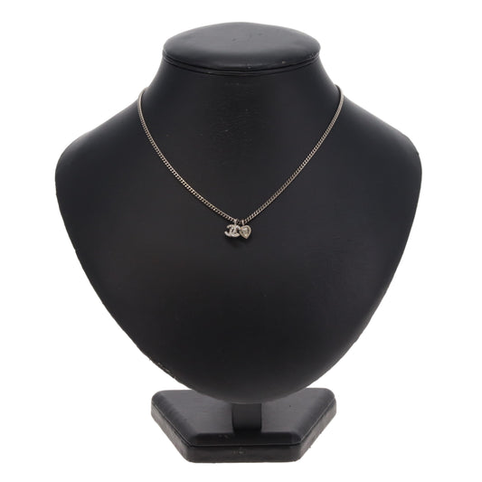 Collier Chanel mini charms CC et cœur 2010