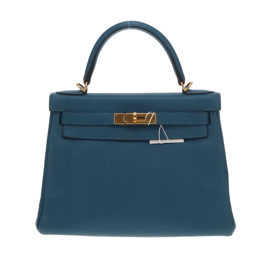 Hermes Kelly Retourne 28 Bleu Izmir Togo GHW 2013