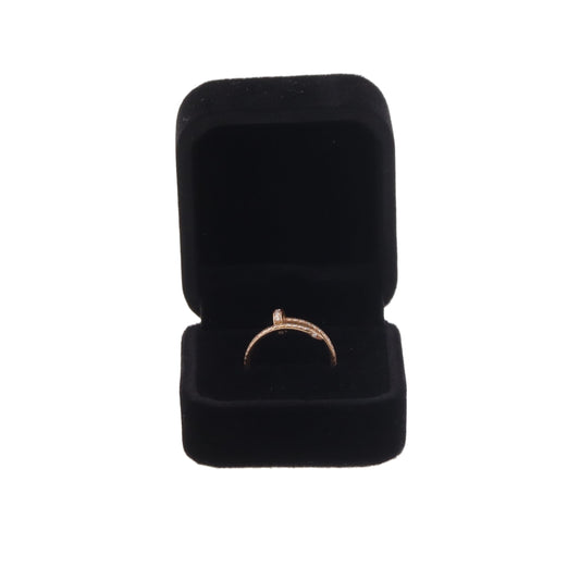 Cartier Juste Un Clou Small Model Half-Paved Rose Gold - size 53