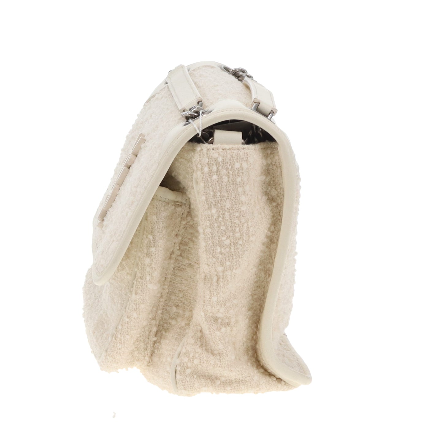 Saint Laurent Niki Medium Cream Tweed and Leather 2021