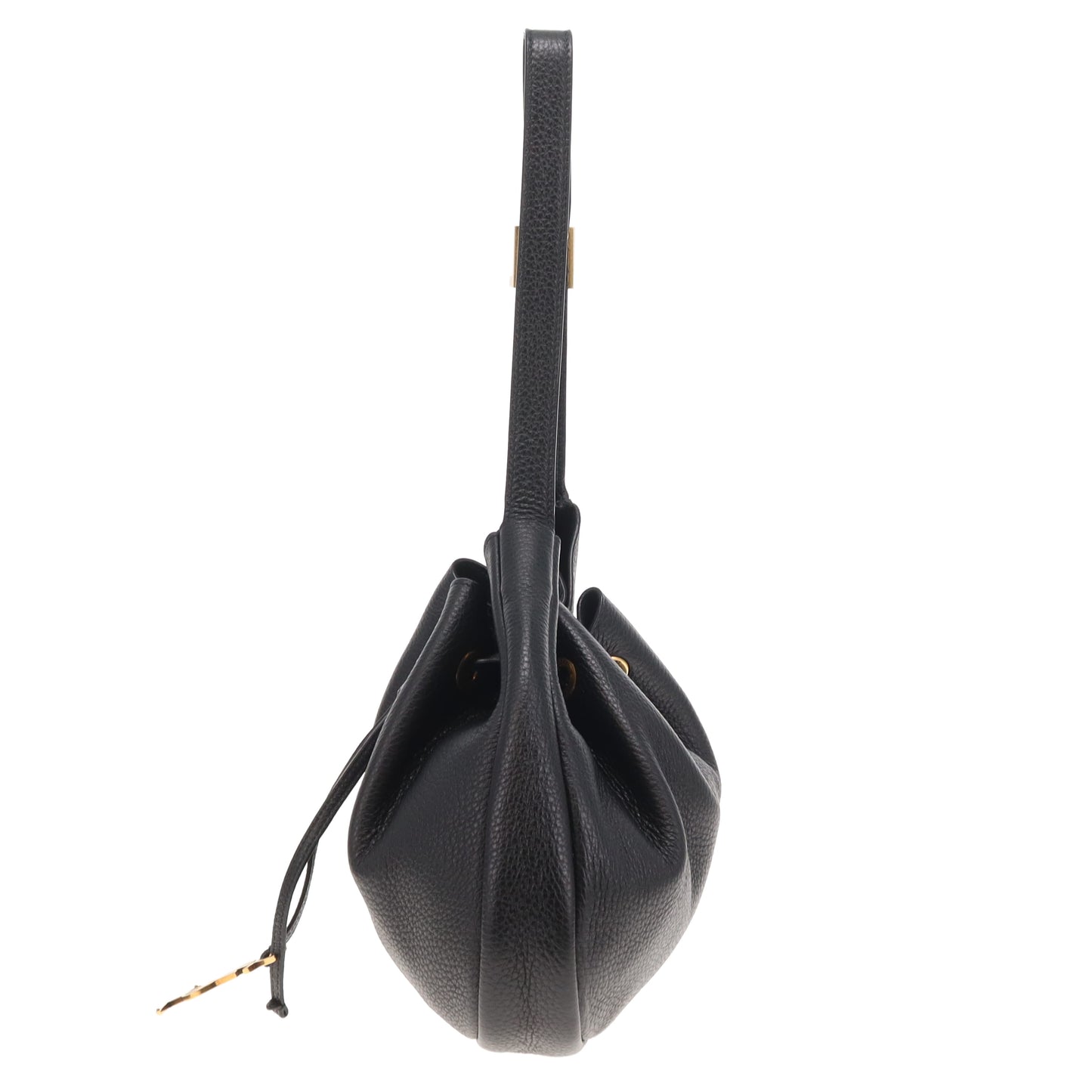 Saint Laurent Paris VII Grained leather small hobo