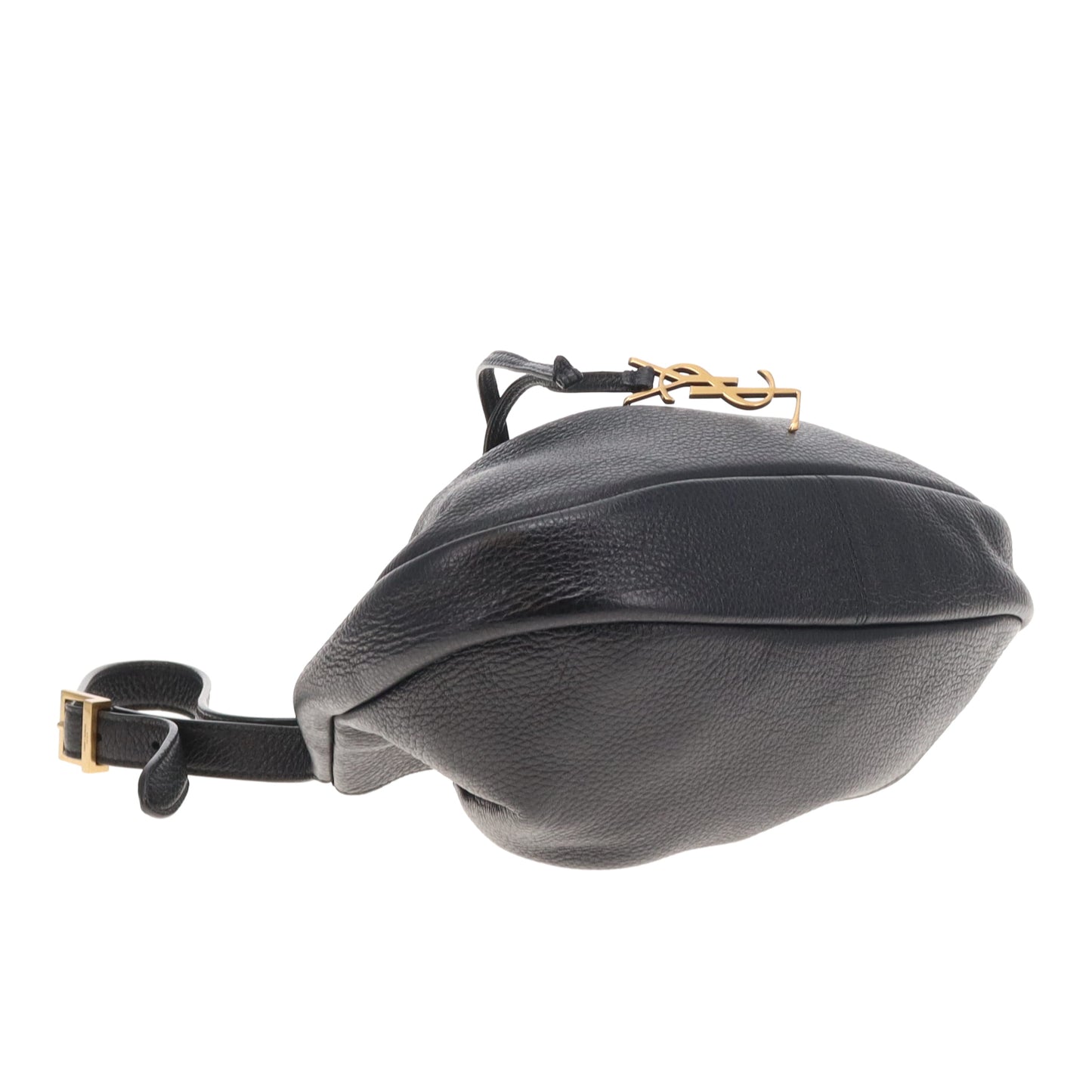 Saint Laurent Paris VII Grained leather small hobo