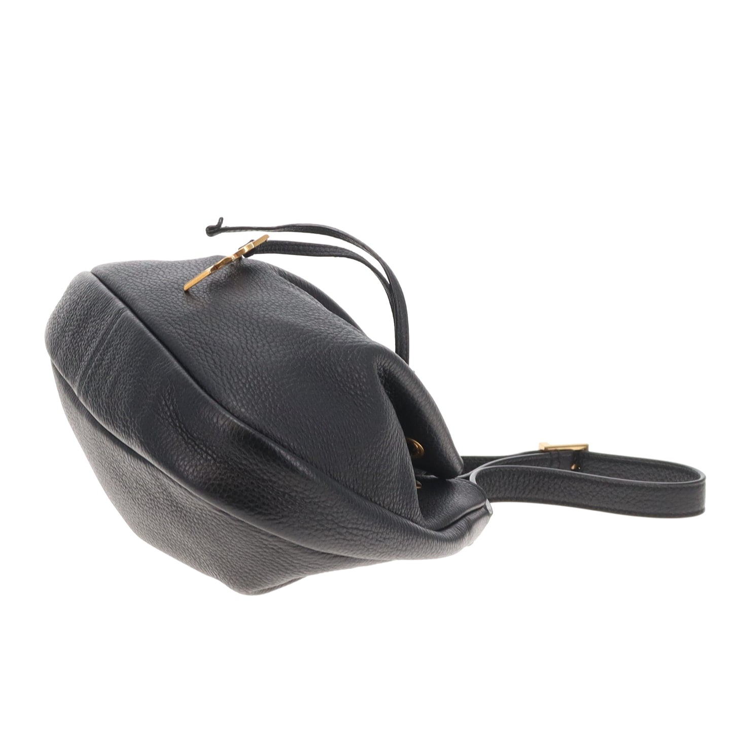 Saint Laurent Paris VII Grained leather small hobo