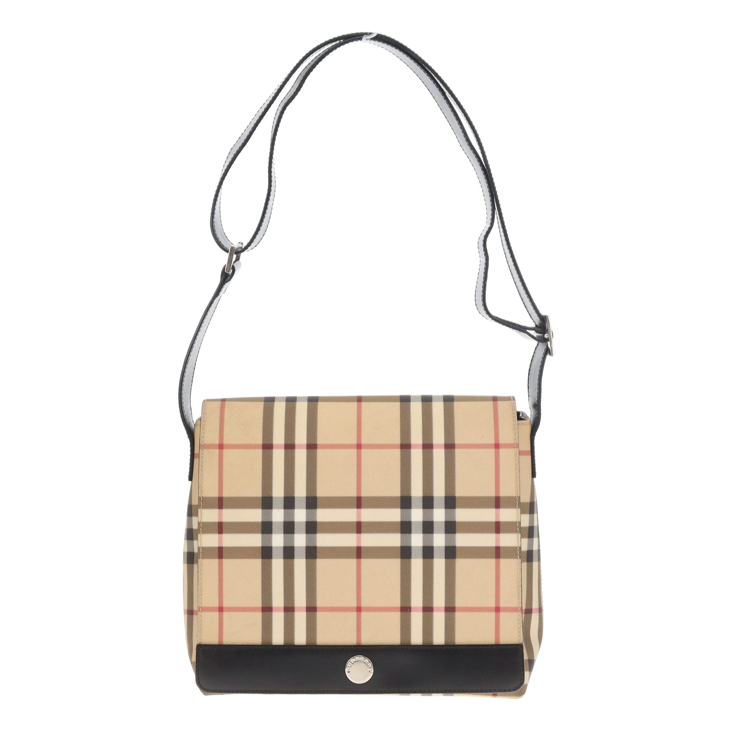 Burberry Nova check Vintage Flap Messenger Bag
