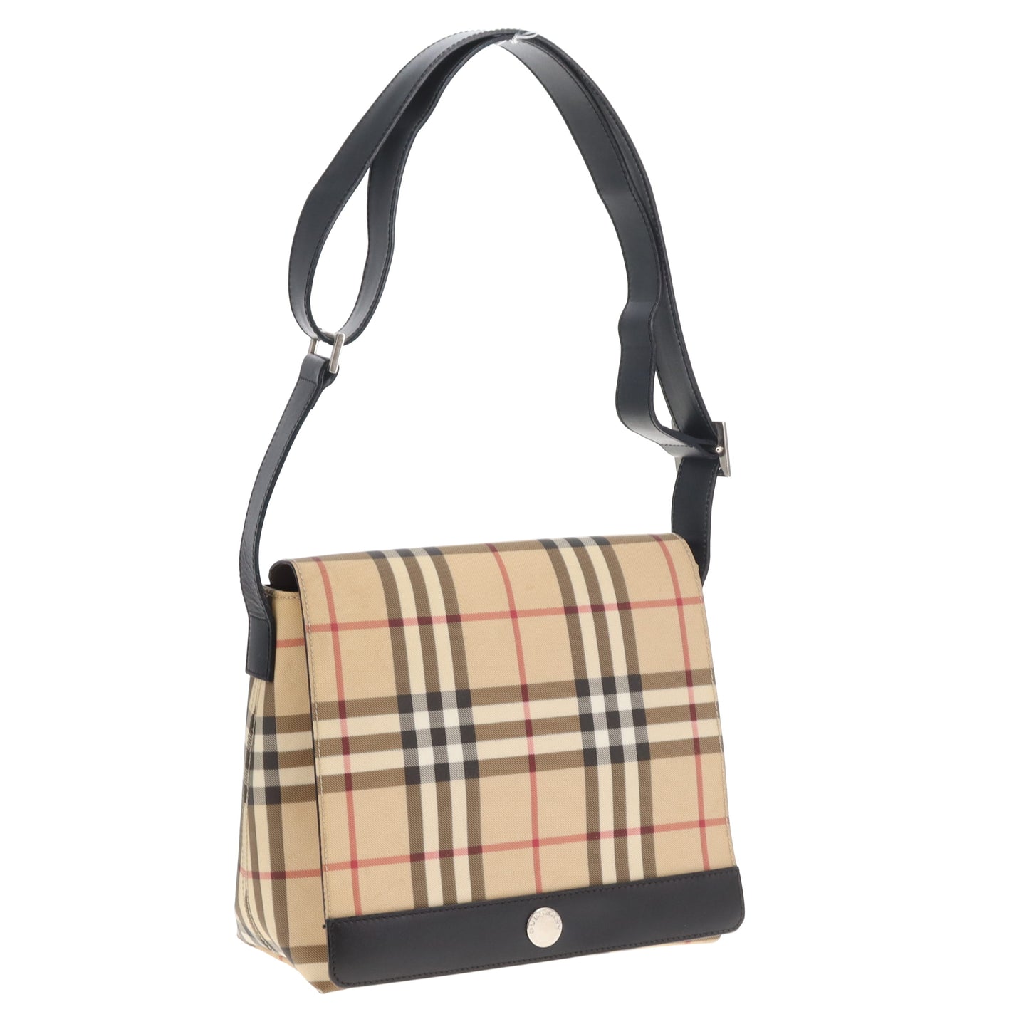 Burberry Nova check Vintage Flap Messenger Bag