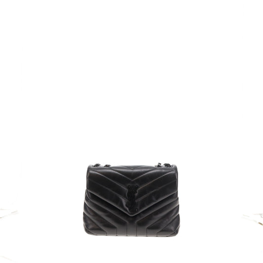 Saint Laurent Loulou Small (old model) DTM Black 2021
