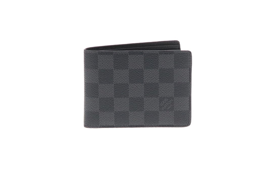 Louis Vuitton Multiple Wallet Damier Graphite (Hotstamped CF)