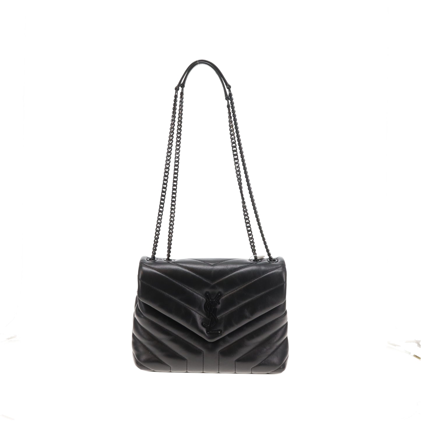 Saint Laurent Loulou Small (old model) DTM Black 2021