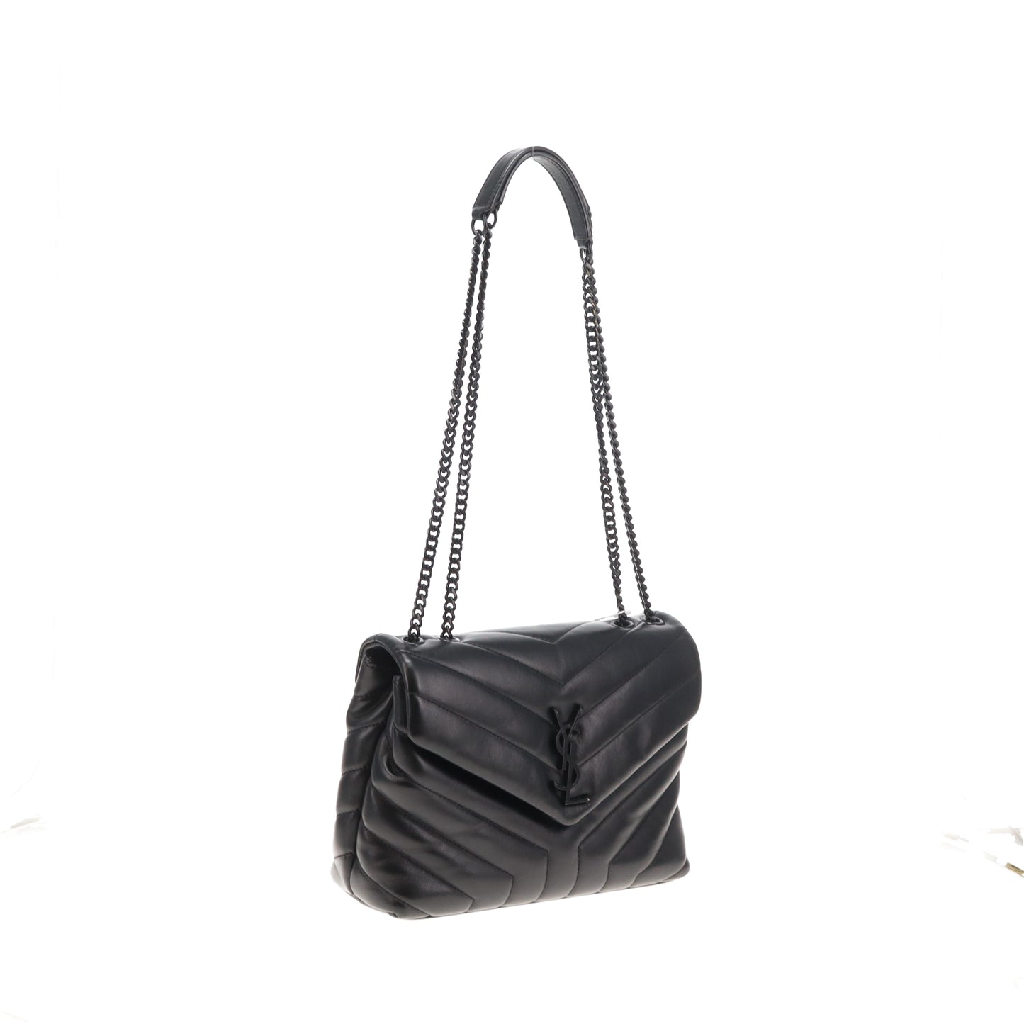 Saint Laurent Loulou Small (old model) DTM Black 2021