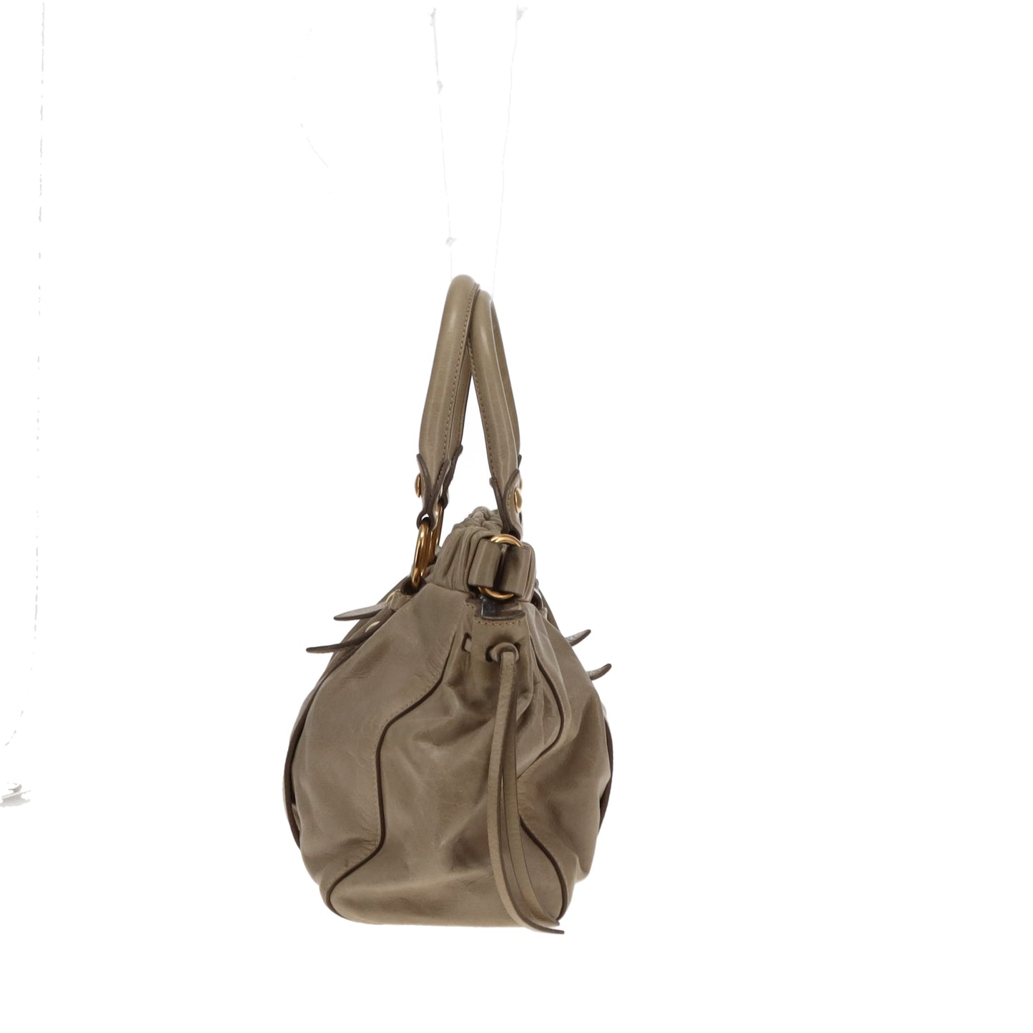 Miu Miu  2 way Bag Sage Green GHW