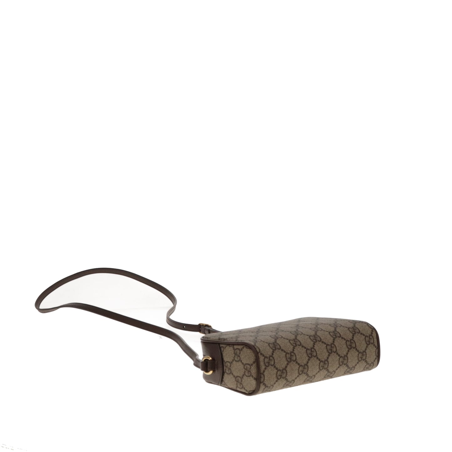 Gucci Ophidia Mini Camera Crossbody GG Supreme/Ebene Leather GHW
