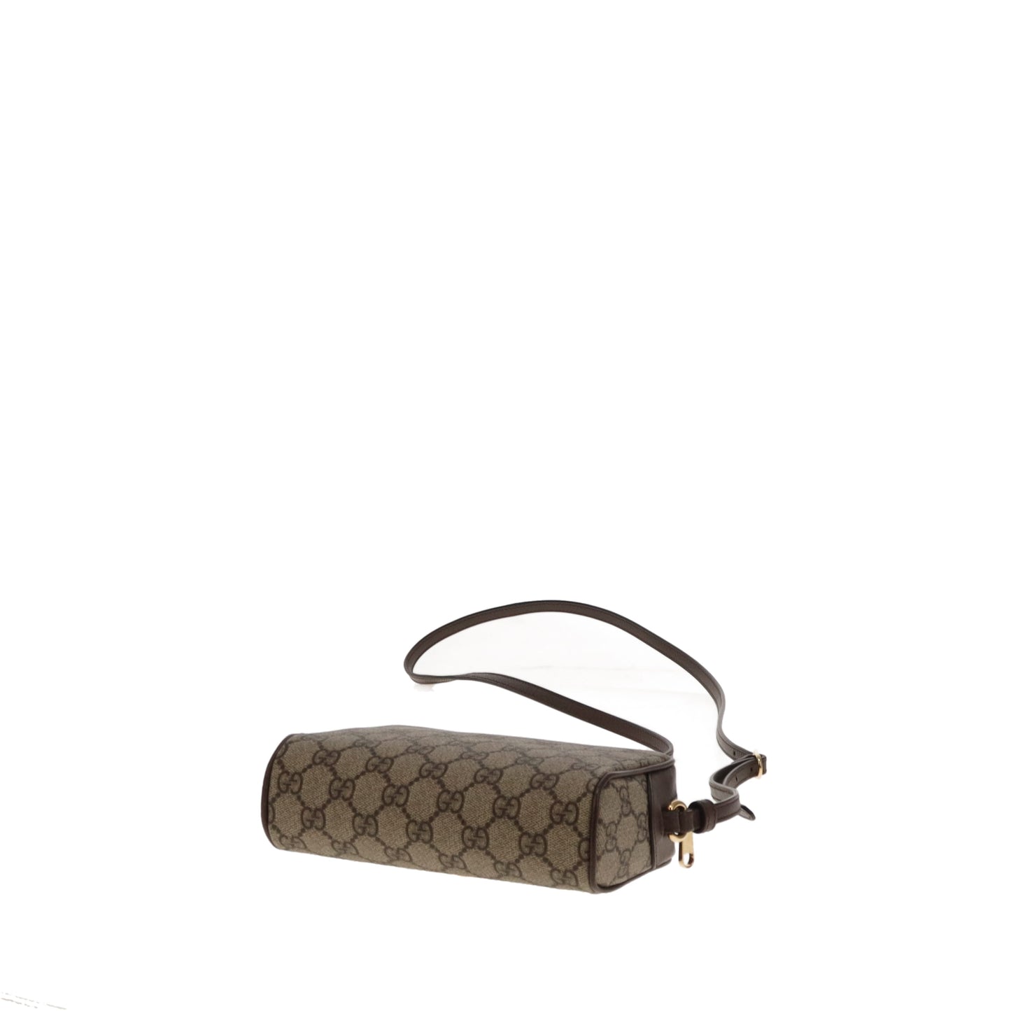 Gucci Ophidia Mini Camera Crossbody GG Supreme/Ebene Leather GHW