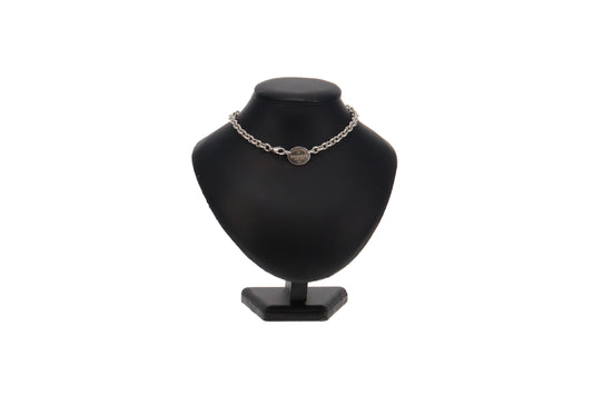 Tiffany RTT Oval Plate Choker In Sterling Silver