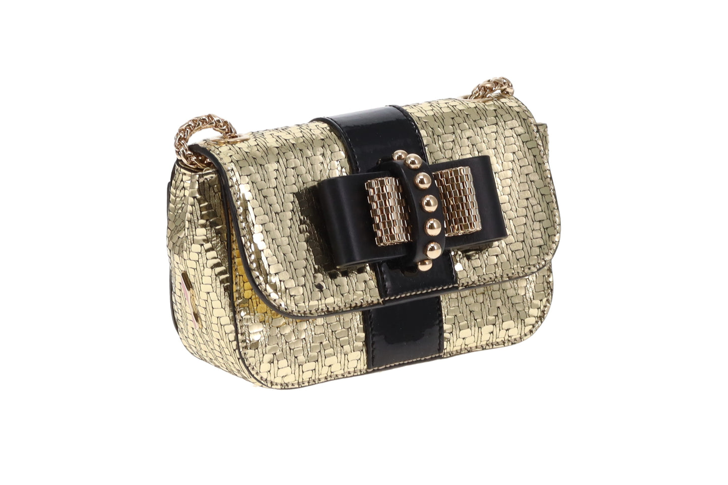 Christian Louboutin Metallic Champagne Sweet Charity