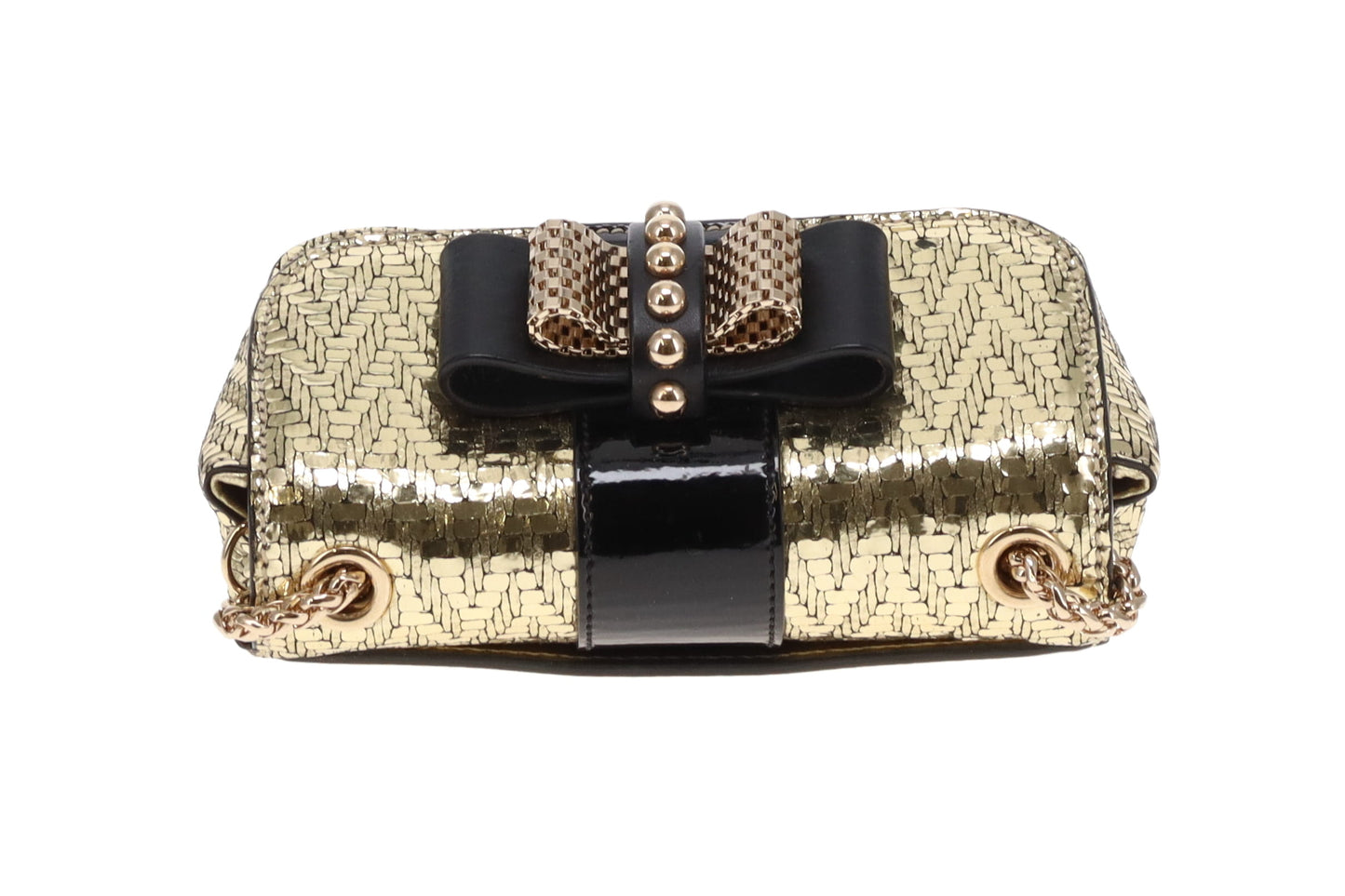 Christian Louboutin Metallic Champagne Sweet Charity