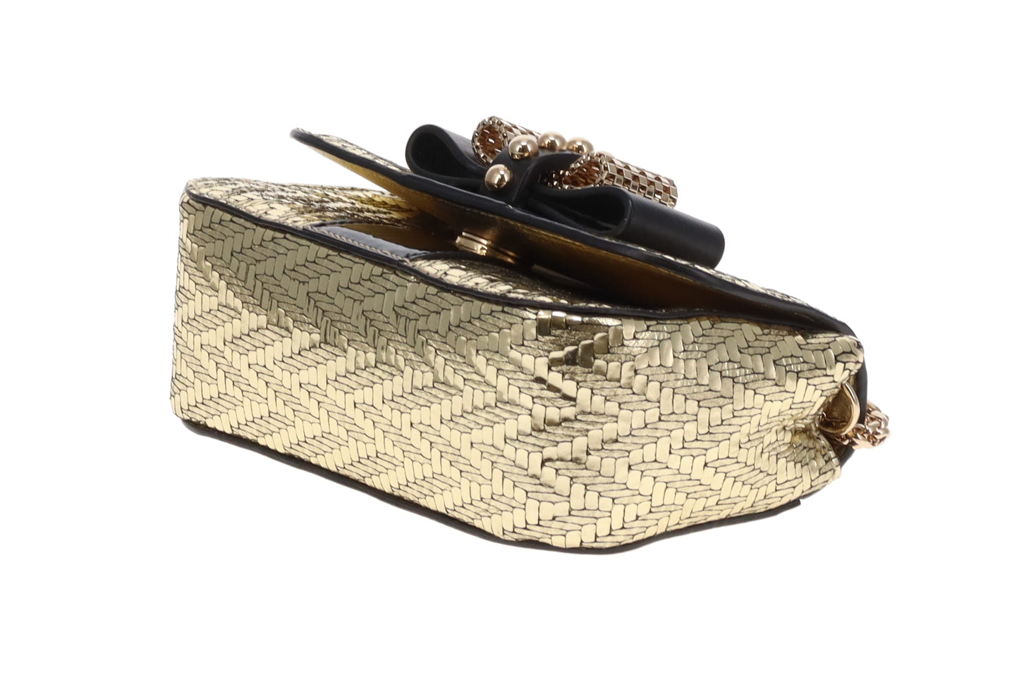 Christian Louboutin Metallic Champagne Sweet Charity