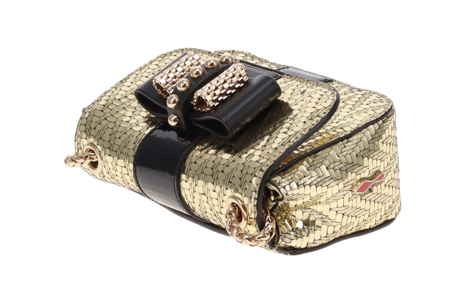 Christian Louboutin Metallic Champagne Sweet Charity