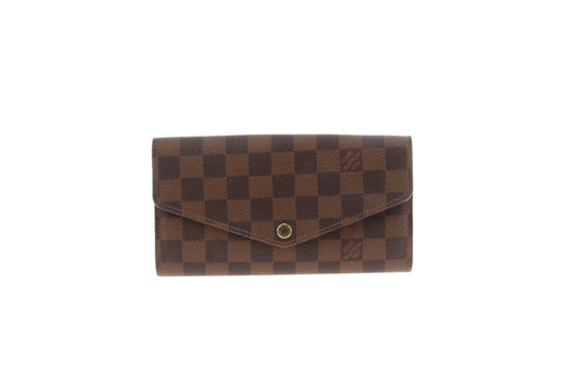 Louis Vuitton Sarah Wallet Damier Ebene (NFID)