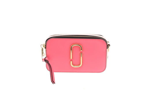 Marc Jacobs The Snapshot Multi Pink With Logo Strap