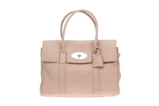 Mulberry Bayswater Light Beige Silky Calf