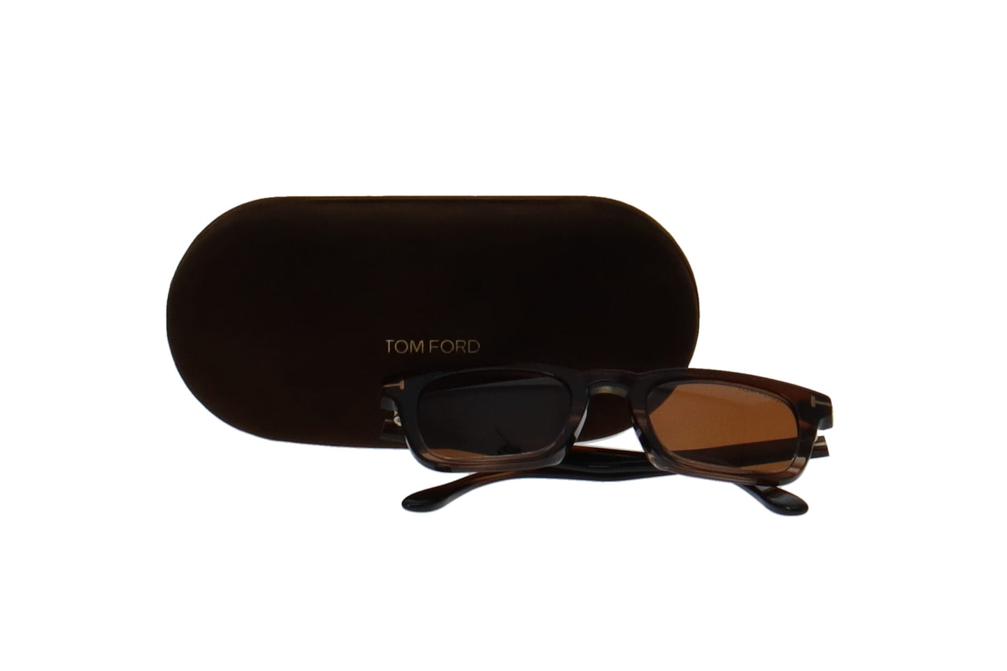 Tom Ford Dax Sunglasses Amber Havana