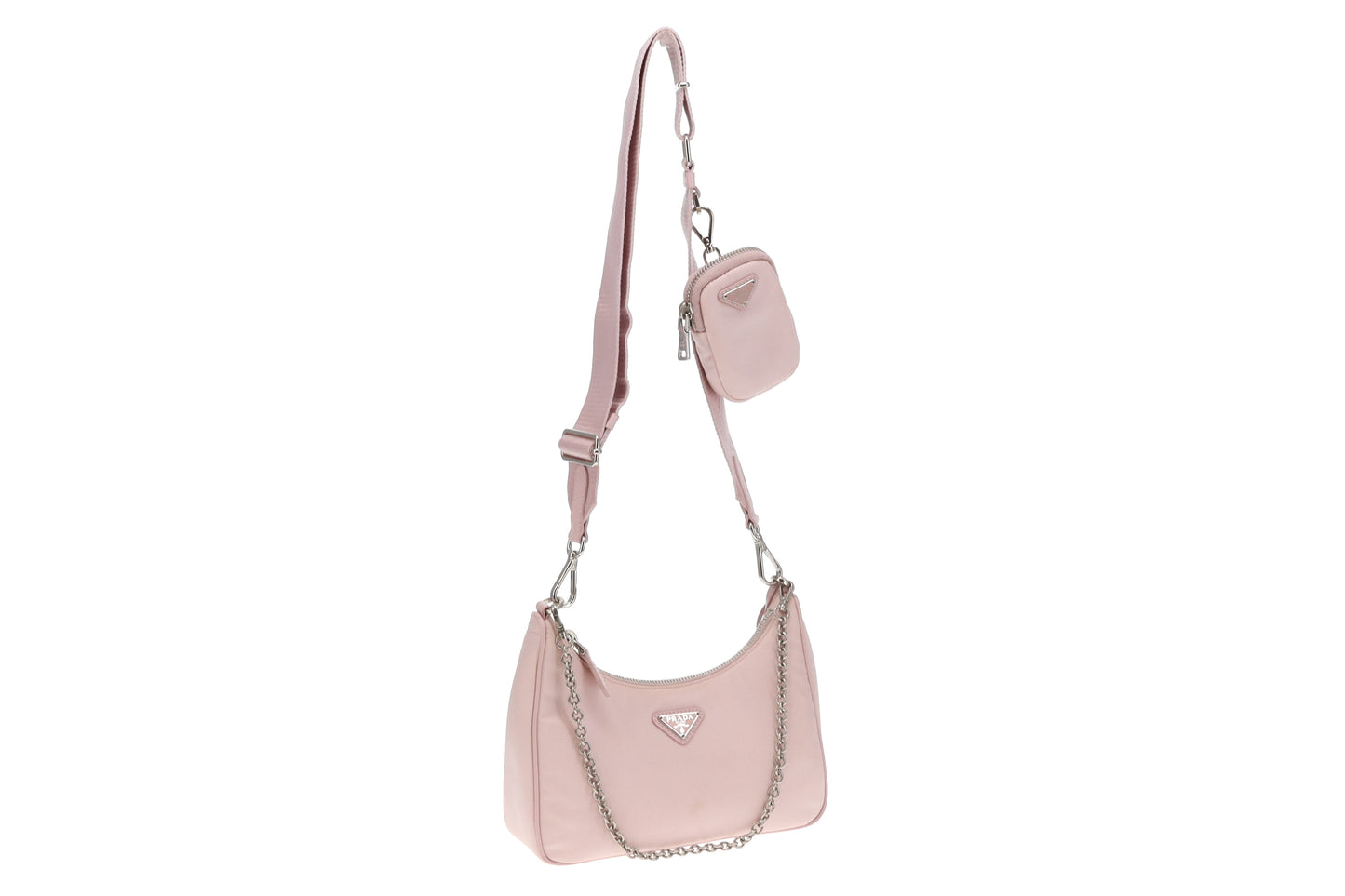 Prada Alabaster Pink Re-Edition 2005 Re-Nylon Bag