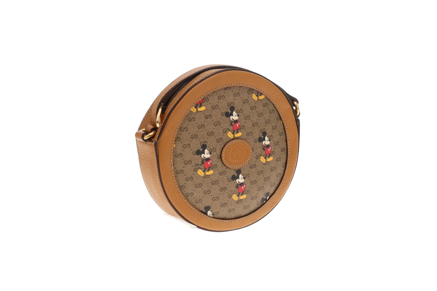 Gucci X Disney Round Mickey Mouse Crossbody Bag