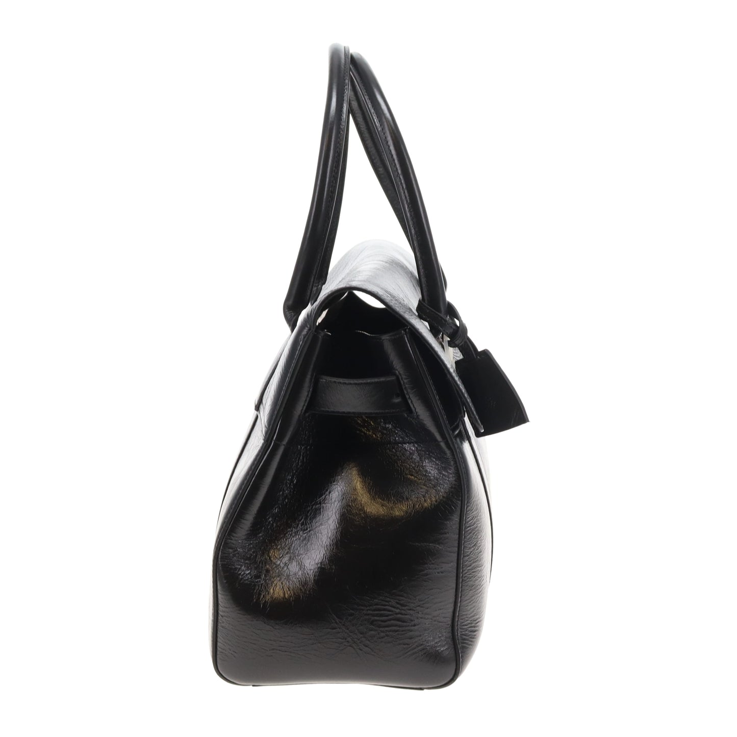 Mulberry Bayswater High Shine Leather with Crystal Postmans Lock