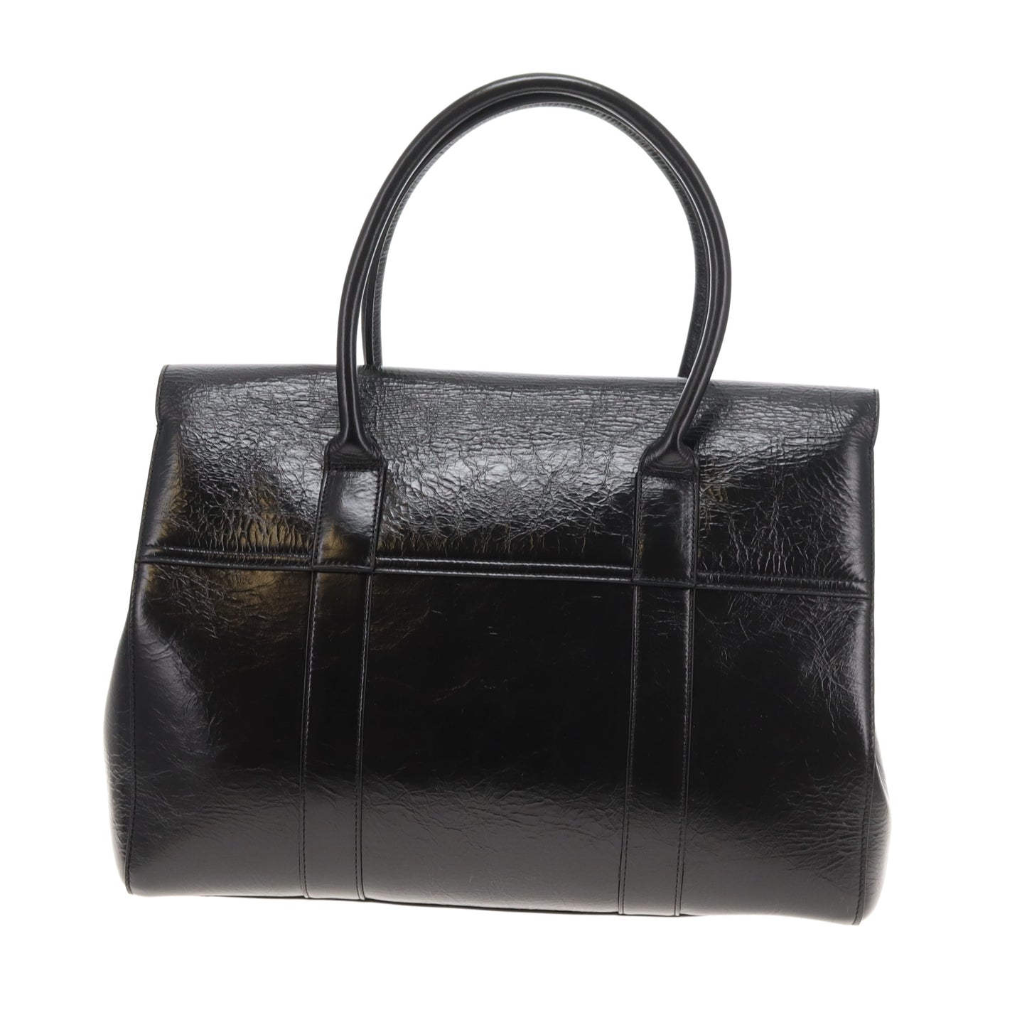 Mulberry Bayswater High Shine Leather with Crystal Postmans Lock