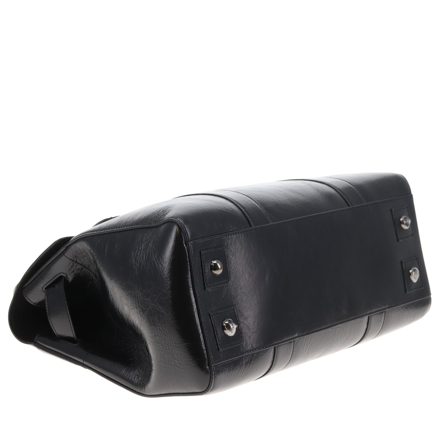 Mulberry Bayswater High Shine Leather with Crystal Postmans Lock