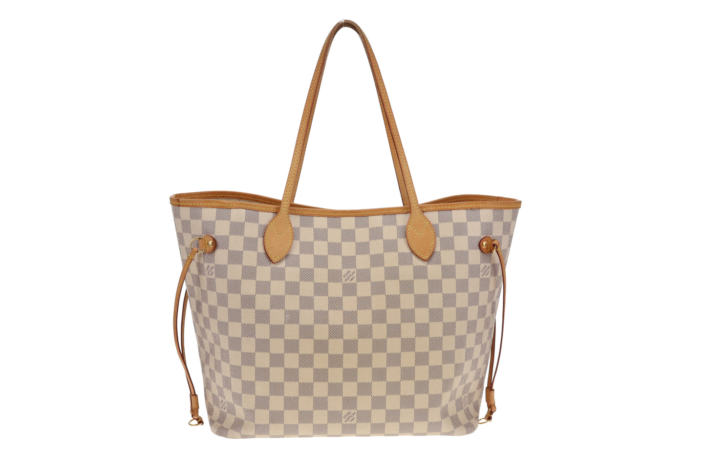 Louis Vuitton Neverfull MM Damier Azur GI2132 (No Pochette)